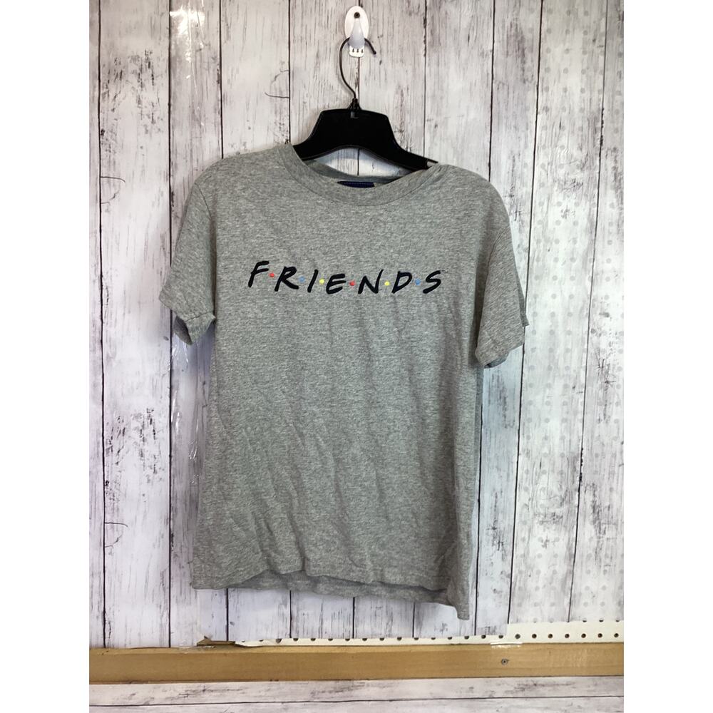 Vintage 90s NBC Experience Store Friends TV Show Gray Shirt S